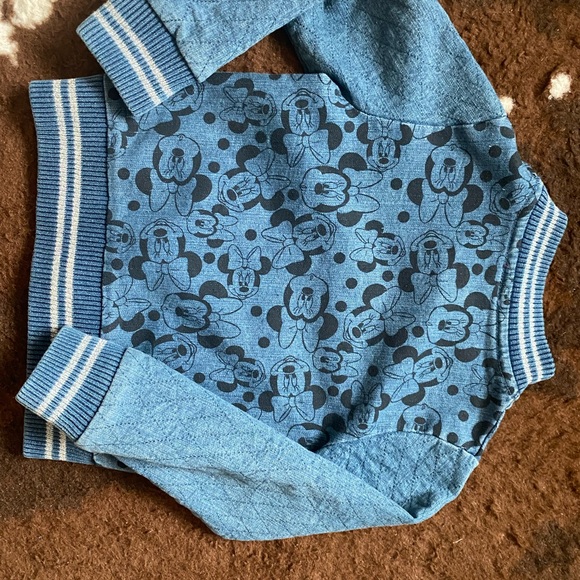 Brand New Disney Bomber Jean Jacket - Picture 2 of 3